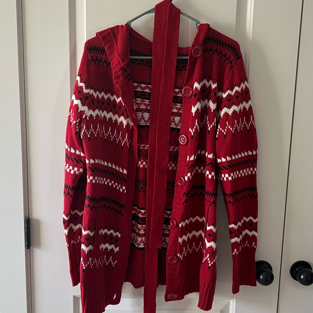 Red Cardigan